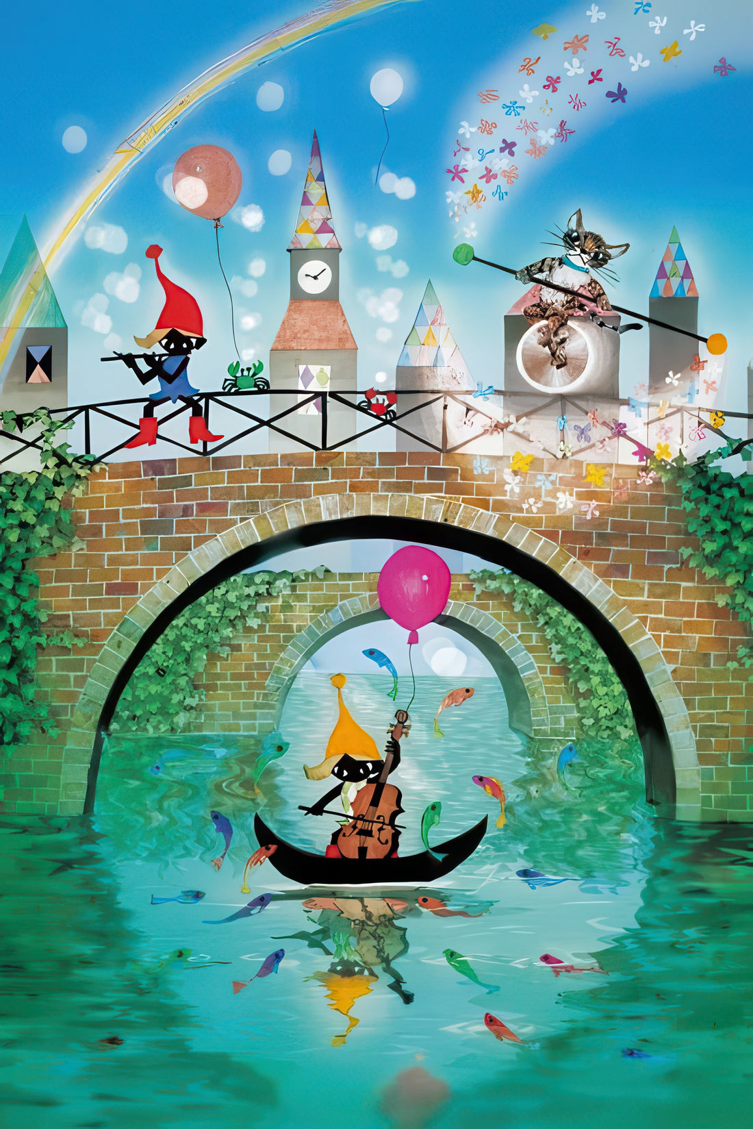 appleone-1000-427-when-the-real-rain-stops,-let's-make-it-a-rain-of-music-1000-pieces-jigsaw-puzzle