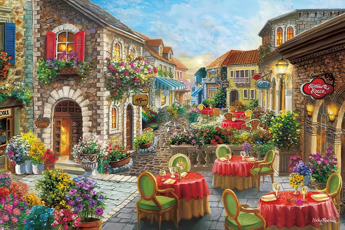 appleone-1000-823-promenade-of-happiness-1000-pieces-jigsaw-puzzle