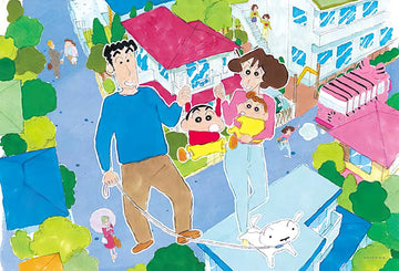 Appleone â€¢ Crayon Shinchan â€¢ Family Walkã€€300 PCSã€€Jigsaw Puzzle