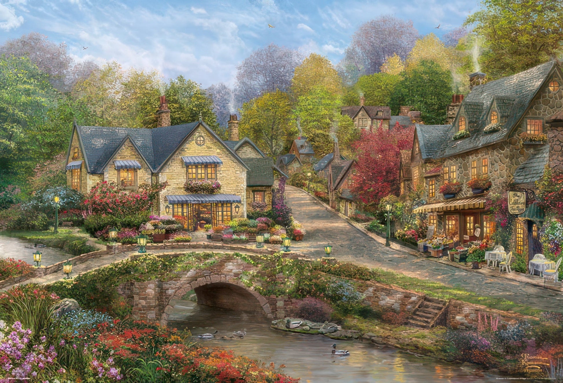 beverly-1000-051-cotswolds,-flower-promenade-1000-pieces-jigsaw-puzzle