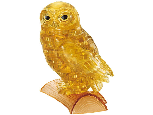 Beverly â€¢ Animal â€¢ Gold Owlã€€42 PCSã€€Crystal 3D Puzzle