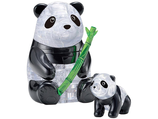 Beverly â€¢ Animal â€¢ Panda & Babyã€€50 PCSã€€Crystal 3D Puzzle
