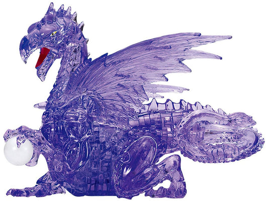 Beverly â€¢ Creature â€¢ Purple Dragonã€€56 PCSã€€Crystal 3D Puzzle