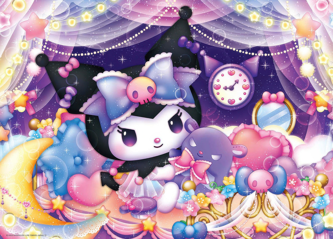 beverly-600-016-kuromi's-heart-pounding-my-room-600-pieces-jigsaw-puzzle