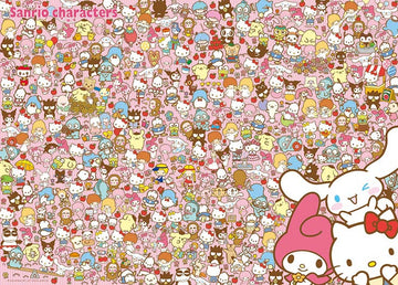 Beverly • Find Your Favourite Sanrio Characters　600 PCS　Jigsaw Puzzle