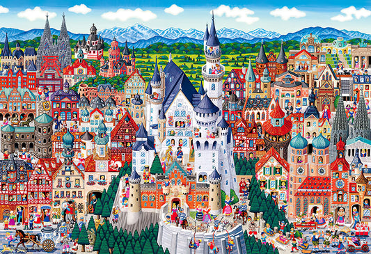 Beverly â€¢ Naoki Tanaka â€¢ The Best Sights of Germany!ã€€1000 PCSã€€Jigsaw Puzzle