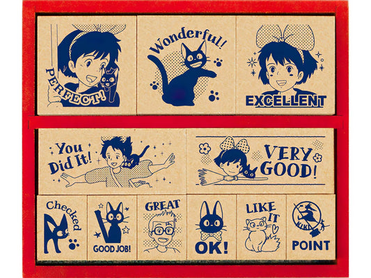 Beverly â€¢ Studio Ghibli â€¢ Reward Stamp Kiki's Delivery Service ENGLISHã€€Stationery