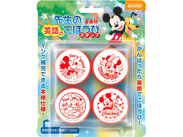 Beverly â€¢ Teacher Stamp Mickey & Friends ENGLISHã€€Stationery