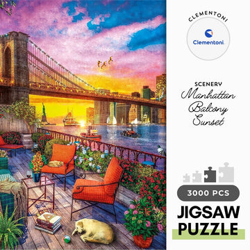 clementoni-33552-manhattan-balcony-sunset-3000-pieces-jigsaw-puzzle