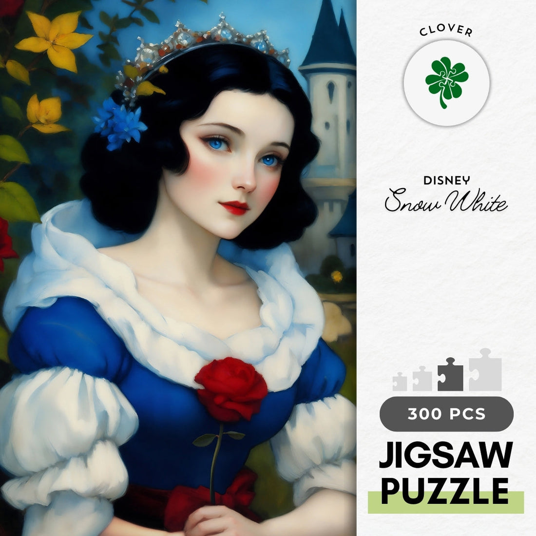 clover-d03-007-snow-white-300-jigsaw-puzzle