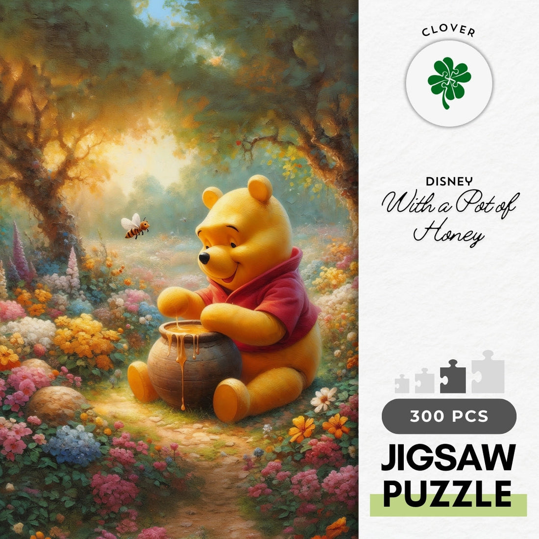 clover-d03-013-with-a-pot-of-honey-300-jigsaw-puzzle
