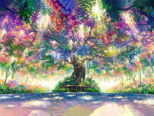 Clover • Illustration • Tree of Life　1000 PCS　Plastic　Jigsaw Puzzle