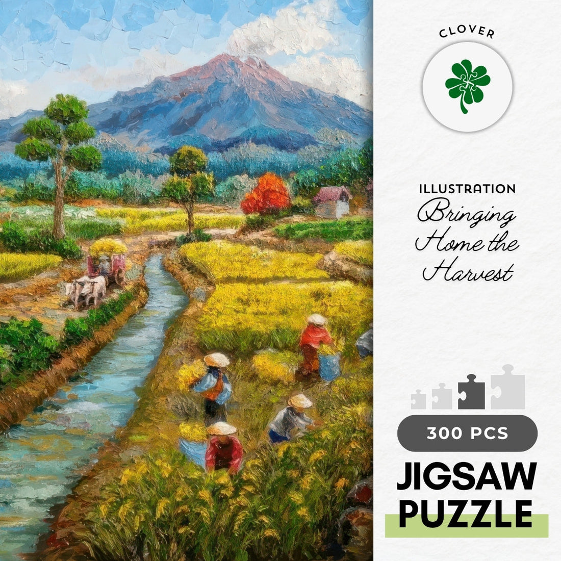 clover-p03-002-bringing-home-the-harvest-300-jigsaw-puzzle