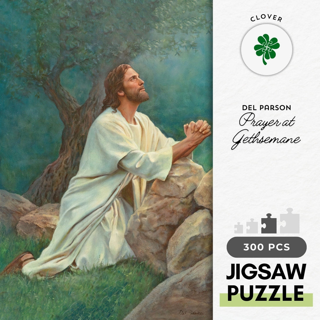clover-r03-020-prayer-at-gethsemane-300-jigsaw-puzzle
