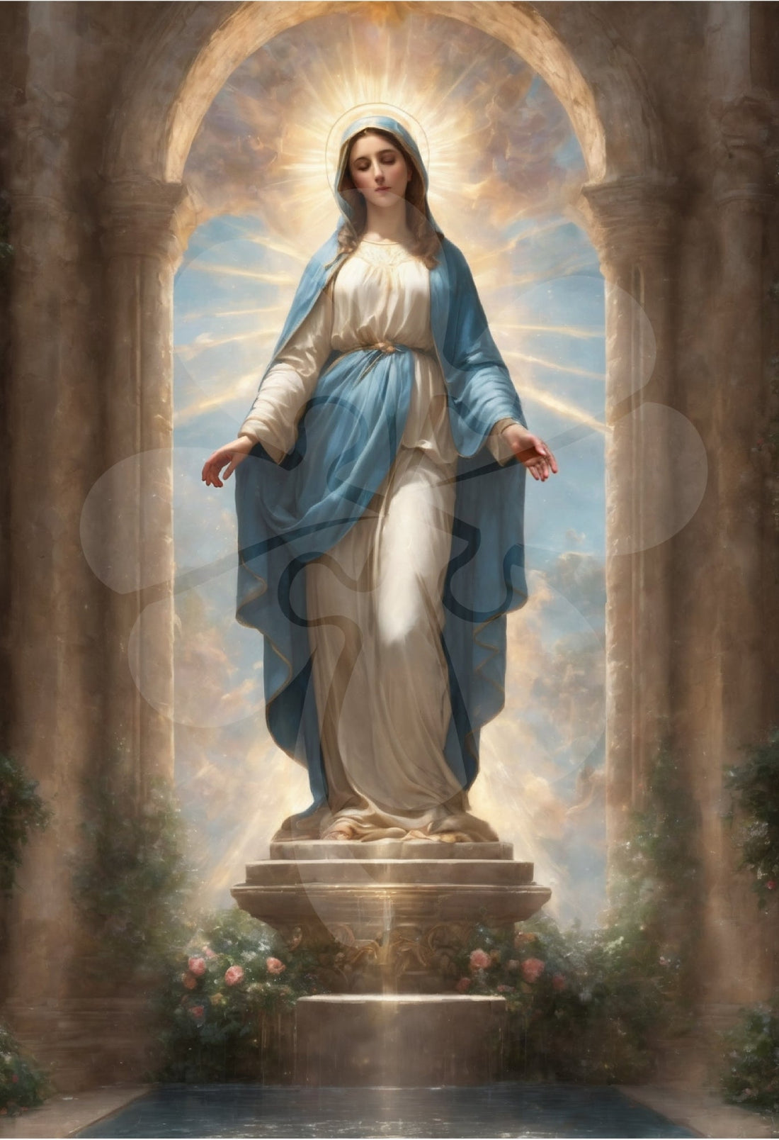 clover-r03-024-glory-of-virgin-mary-300-jigsaw-puzzle