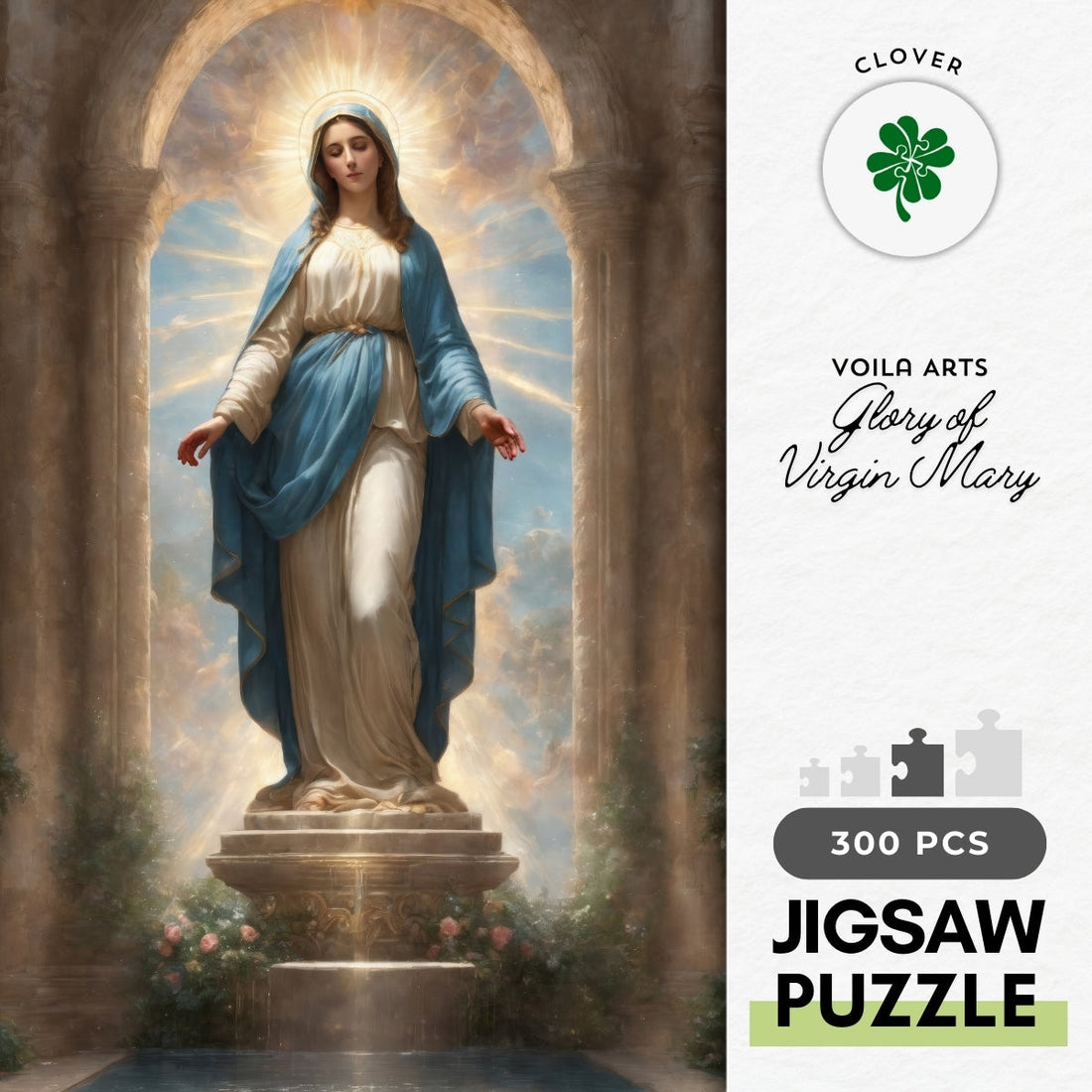 clover-r03-024-glory-of-virgin-mary-300-jigsaw-puzzle