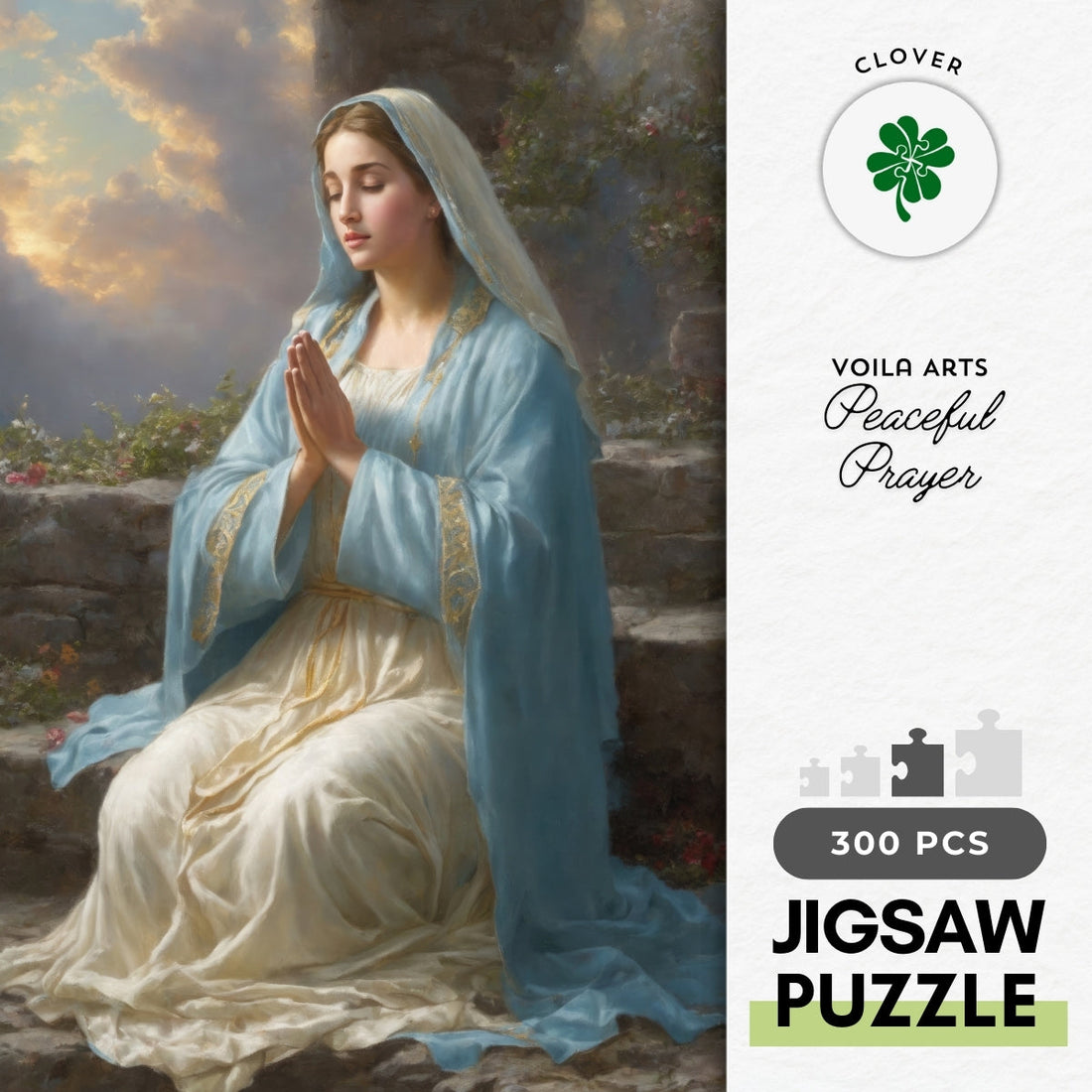 clover-r03-025-peaceful-prayer-300-jigsaw-puzzle