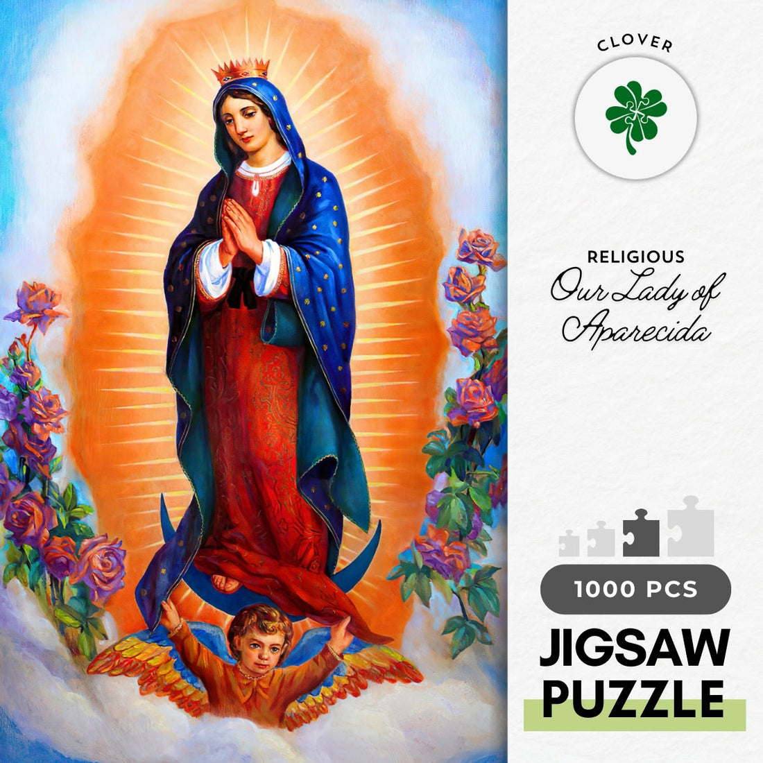clover-r10-013-our-lady-of-aparecida-1000-jigsaw-puzzle
