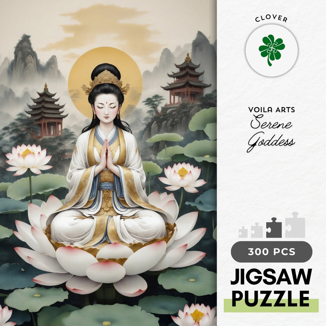 clover-t03-023-serene-goddess-300-jigsaw-puzzle