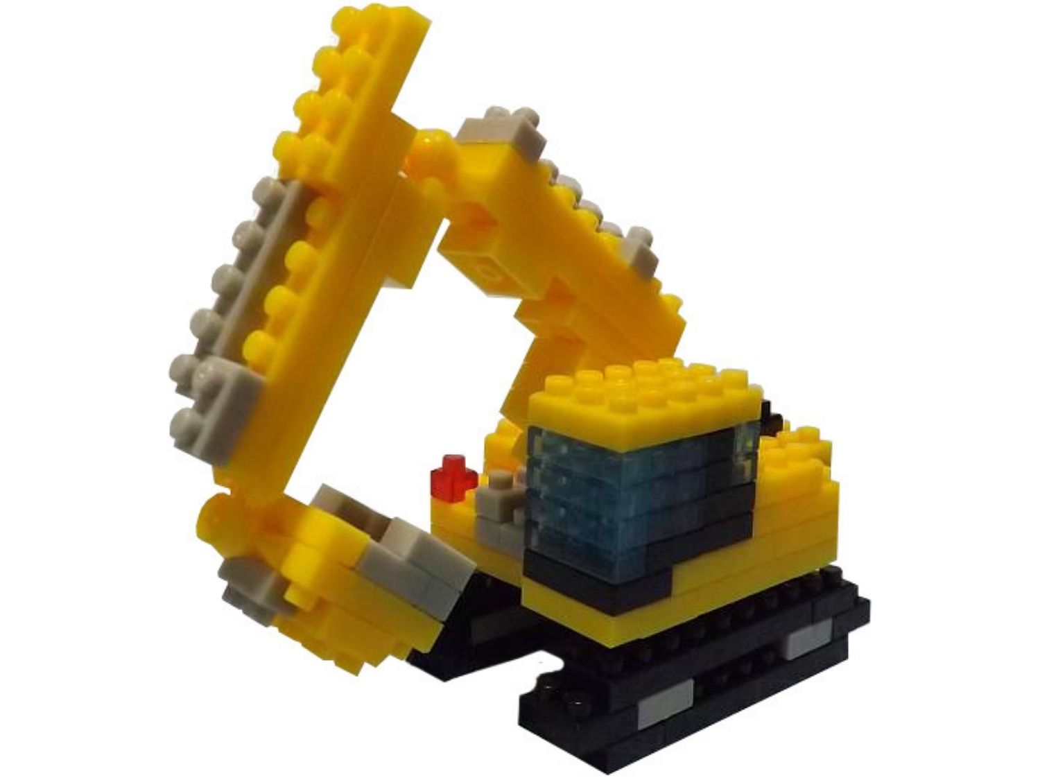 Daiso • Work Vehicle / Excavator　110 PCS　Mini Block