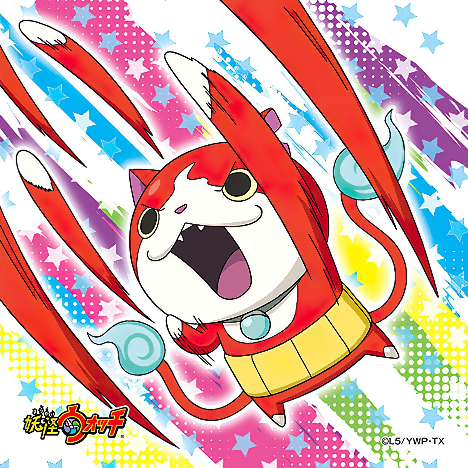 Ensky â€¢ Yo-kai Watch â€¢ Shibanyan Hyakuretsu Pawã€€100 PCSã€€Jigsaw Puzzle