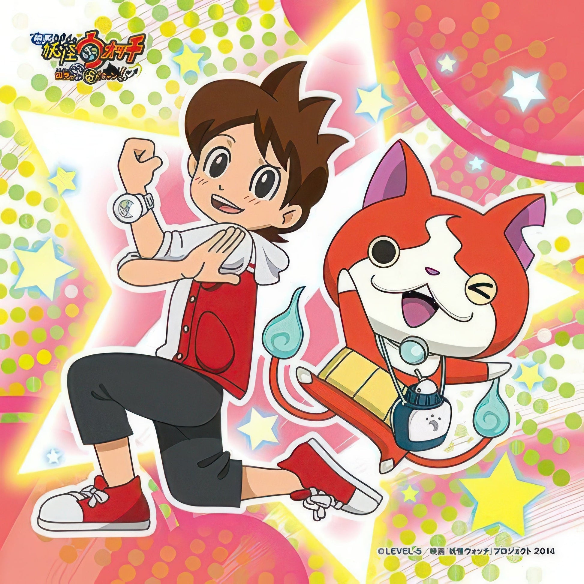 ensky-100-77-yo-kai-watch-the-movie-the-secret-of-birth-nyan-keita-and-jibanyan-100-pieces-jigsaw-puzzle