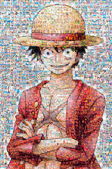 Ensky â€¢ One Piece â€¢ Straw Hat Store 1st Anniversary Mosaic Artã€€1000 PCSã€€Jigsaw Puzzle