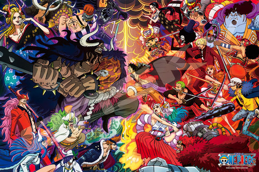 Ensky â€¢ One Piece â€¢ Onagishima Decisive Battle!ã€€1000 PCSã€€Jigsaw Puzzle