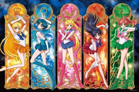 Ensky â€¢ Sailor Moon â€¢ Pretty Guardiansã€€1000 PCSã€€Crystal Jigsaw Puzzle