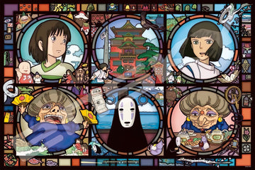 Ensky â€¢ Studio Ghibli â€¢ News From a Mysterious Townã€€1000 PCSã€€Crystal Jigsaw Puzzle