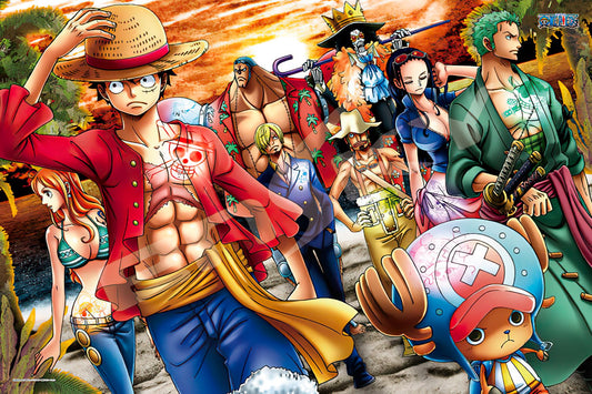 Ensky â€¢ One Piece â€¢ Arrival / Colorã€€1000 PCSã€€Plastic Jigsaw Puzzle