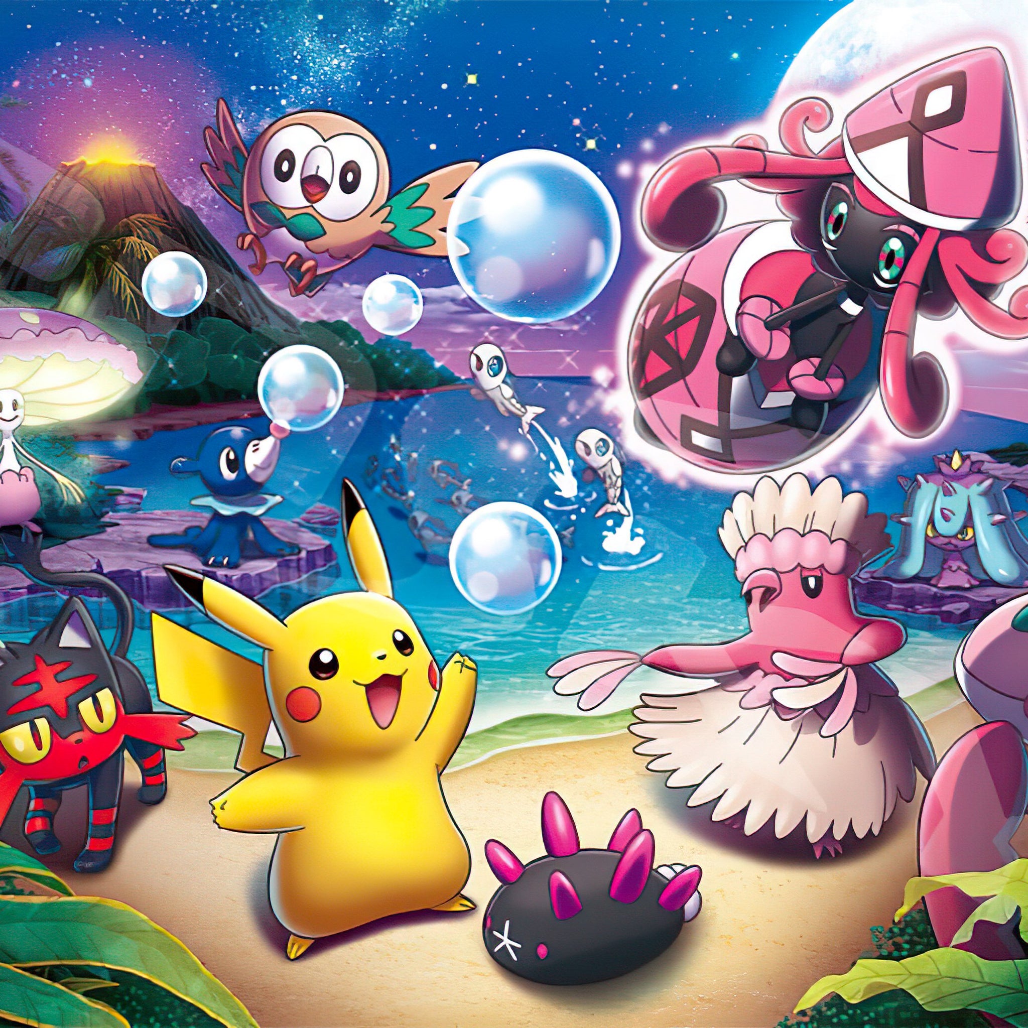 Ensky â€¢ Pokemon â€¢ Akala Moonlightã€€1000 PCSã€€Jigsaw Puzzle