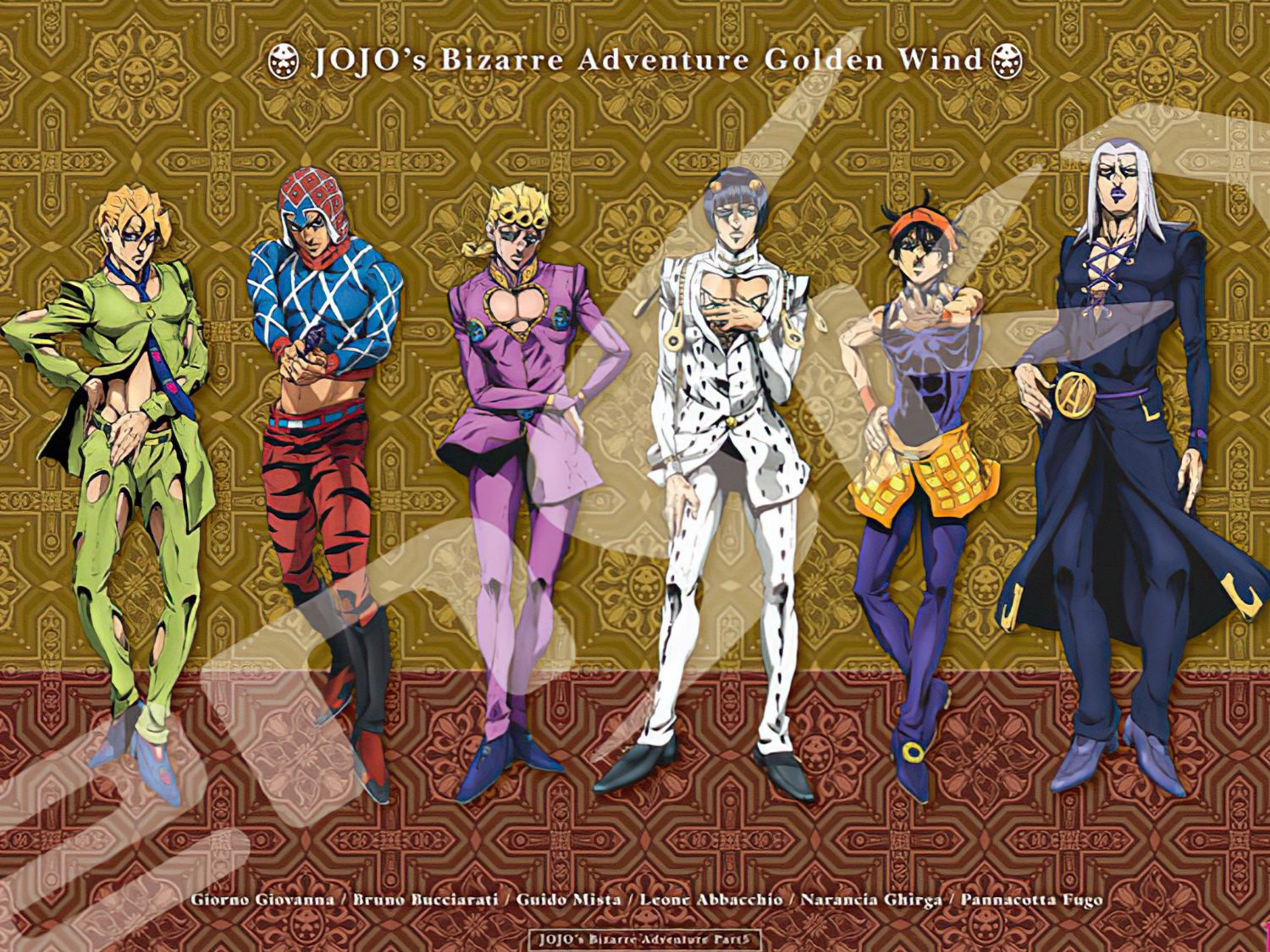 Ensky â€¢ Jojo's Bizarre Adventure â€¢ Golden Windã€€1000 PCSã€€Jigsaw Puzzle