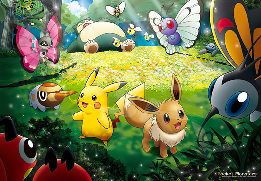 Ensky â€¢ Pokemon â€¢ Forest Sunbeamsã€€1000 PCSã€€Jigsaw Puzzle