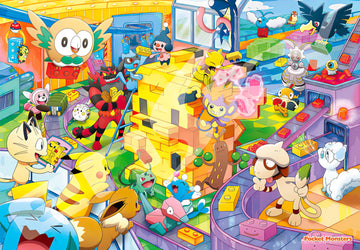 Ensky â€¢ Pokemon â€¢ Let's Make It Together! Pikachu Blockã€€1000 PCSã€€Jigsaw Puzzle