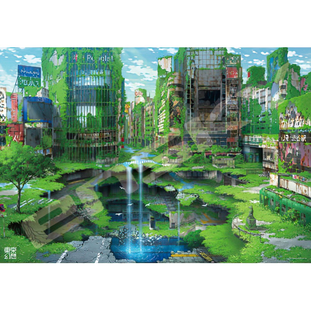 Ensky â€¢ Tokyo Fantasy â€¢ Shibuya Labyrinth Illusionã€€1000 PCSã€€Jigsaw Puzzle