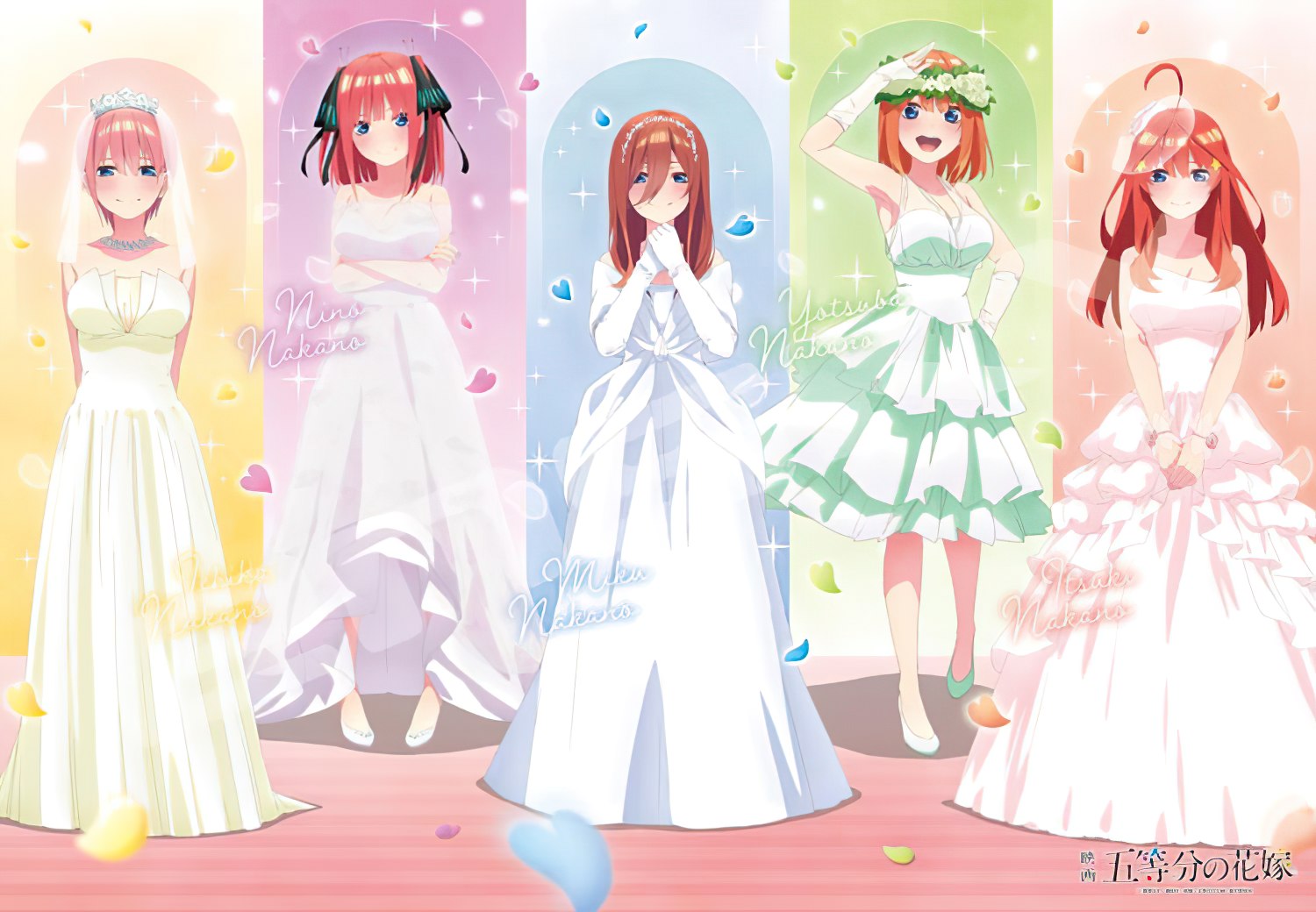 Ensky â€¢ The Quintessential Quintuplets â€¢ Five Bridesã€€1000 PCSã€€Jigsaw Puzzle