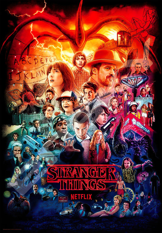 Ensky â€¢ Stranger Thingsã€€1000 PCSã€€Jigsaw Puzzle