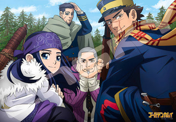 Ensky â€¢ Golden Kamuy â€¢ Mystery of Gold Nuggetsã€€1000 PCSã€€Jigsaw Puzzle