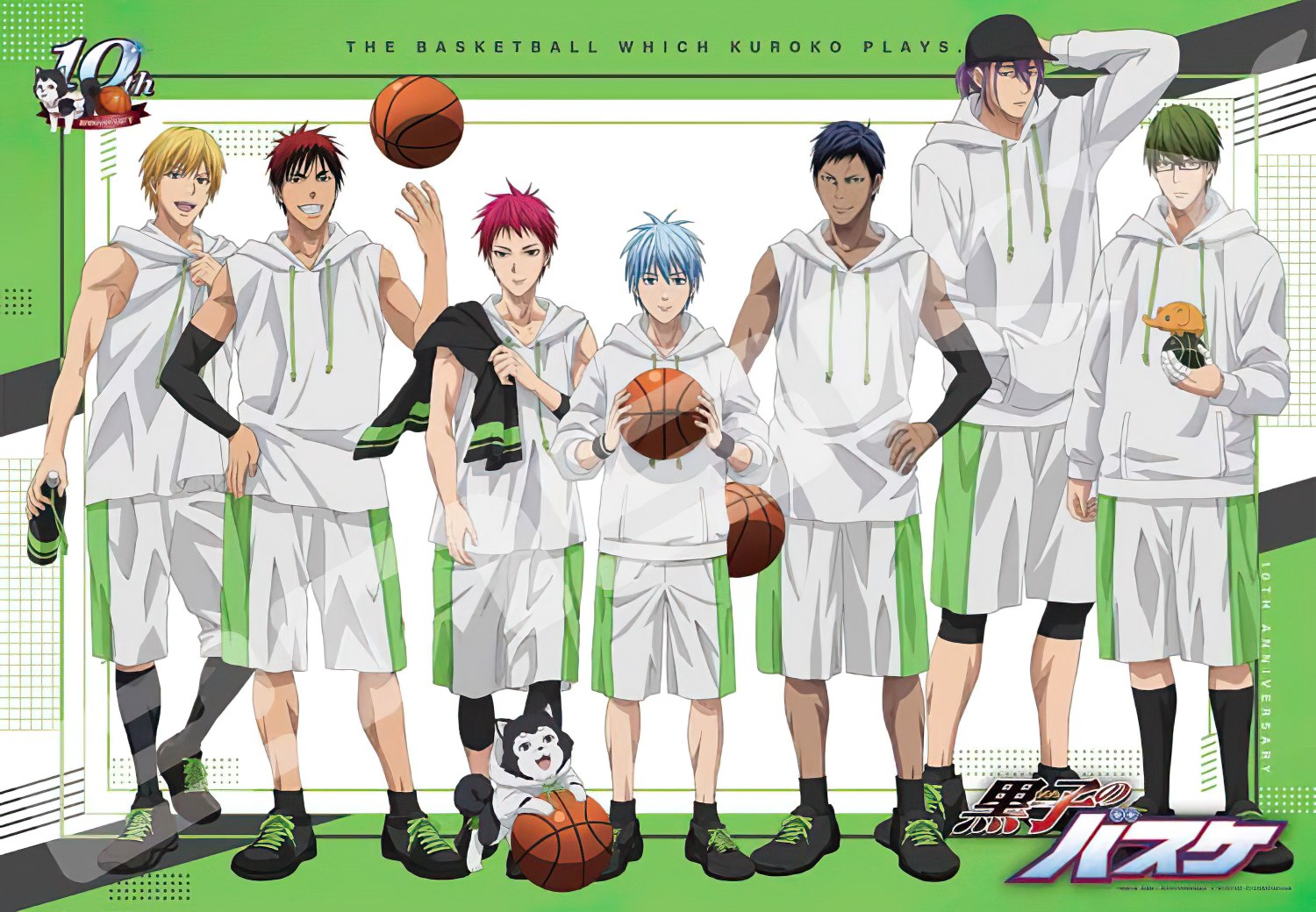 Ensky â€¢ Kuroko's Basketball 10thã€€1000 PCSã€€Jigsaw Puzzle