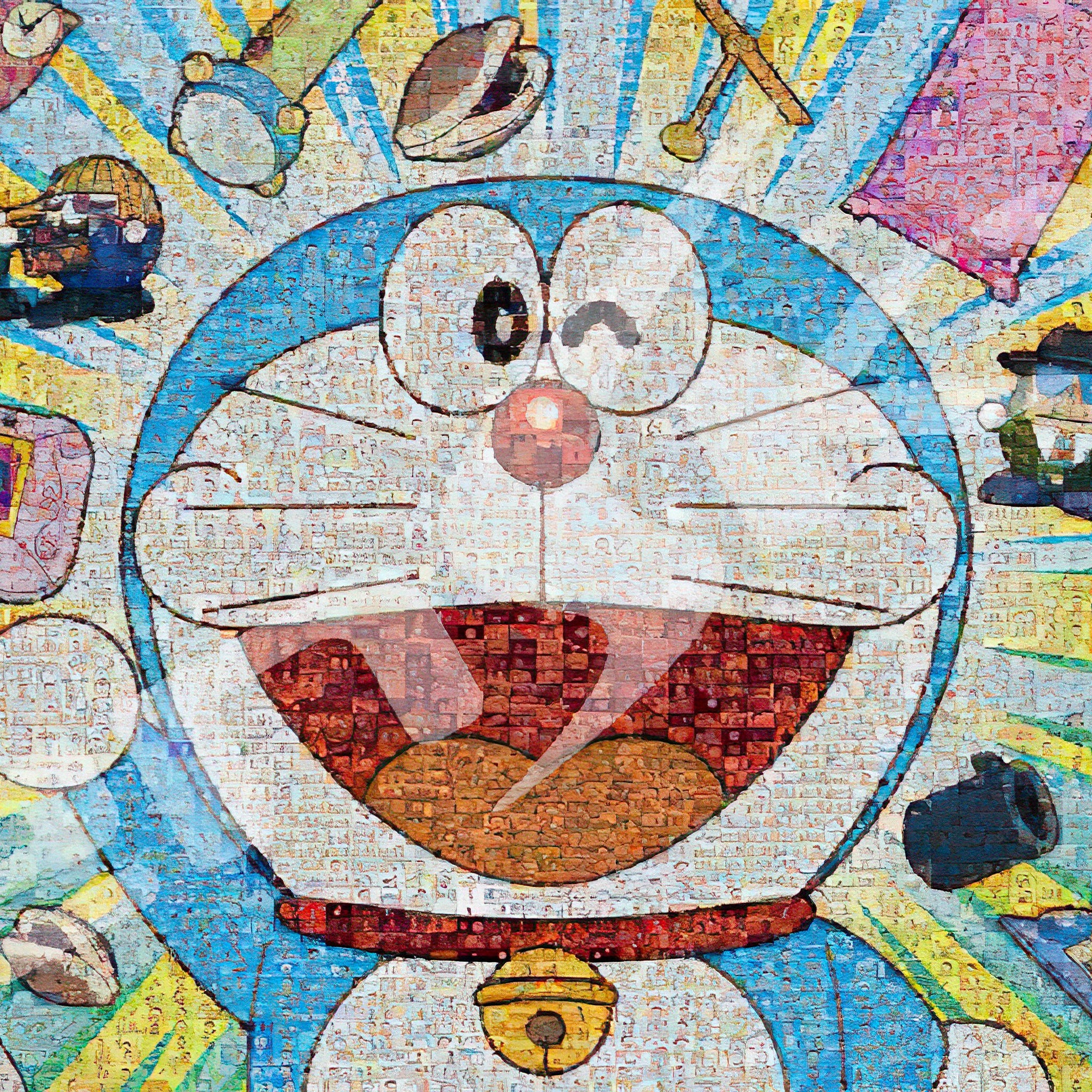 Ensky â€¢ Doraemon Mosaic Artã€€1000 PCSã€€Jigsaw Puzzle