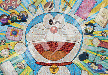 Ensky â€¢ Doraemon Mosaic Artã€€1000 PCSã€€Jigsaw Puzzle