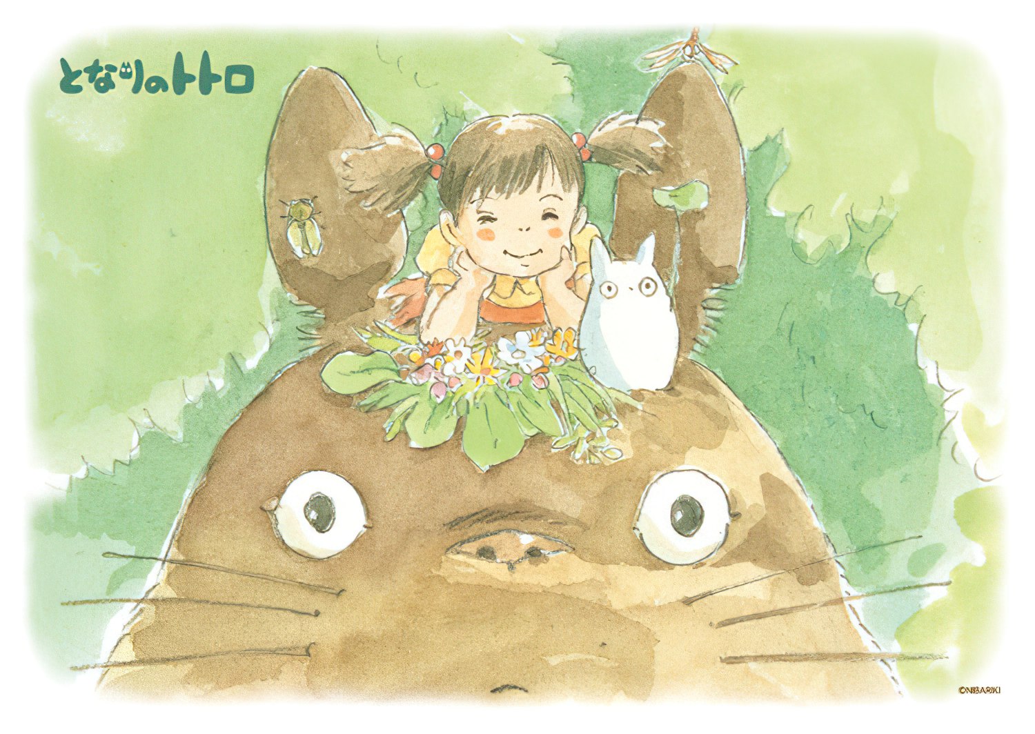 Ensky â€¢ My Neighbor Totoro â€¢ On Totoro's Headã€€108 PCSã€€Jigsaw Puzzle