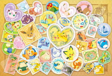 Ensky â€¢ Pokemon â€¢ Postage Stamp Artã€€108 PCSã€€Jigsaw Puzzle