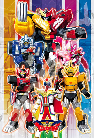 Ensky â€¢ Kikai Sentai Zenkaiger â€¢ Gear Transform!ã€€108 PCSã€€Jigsaw Puzzle