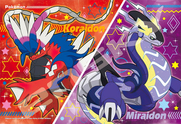 Ensky â€¢ Pokemon â€¢ Koraidon & Miraidonã€€108 PCSã€€Jigsaw Puzzle