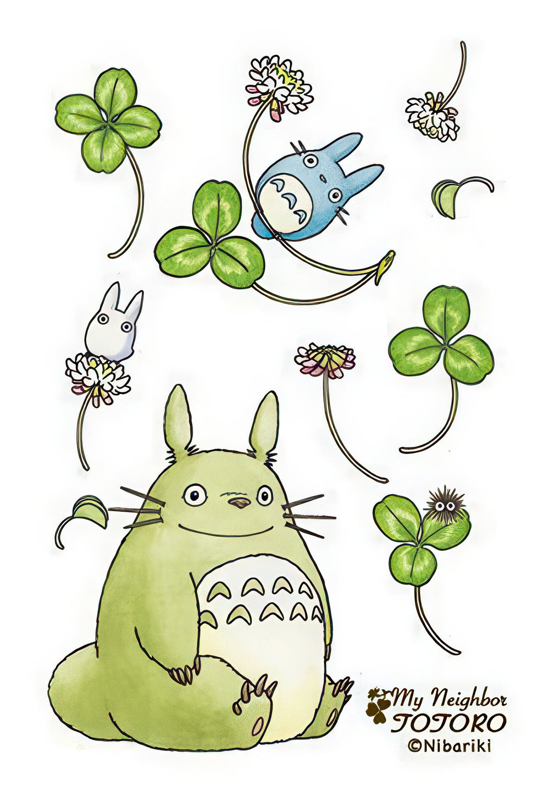 ensky-150-g09-white-clover-bloomed-150-pieces-jigsaw-puzzle