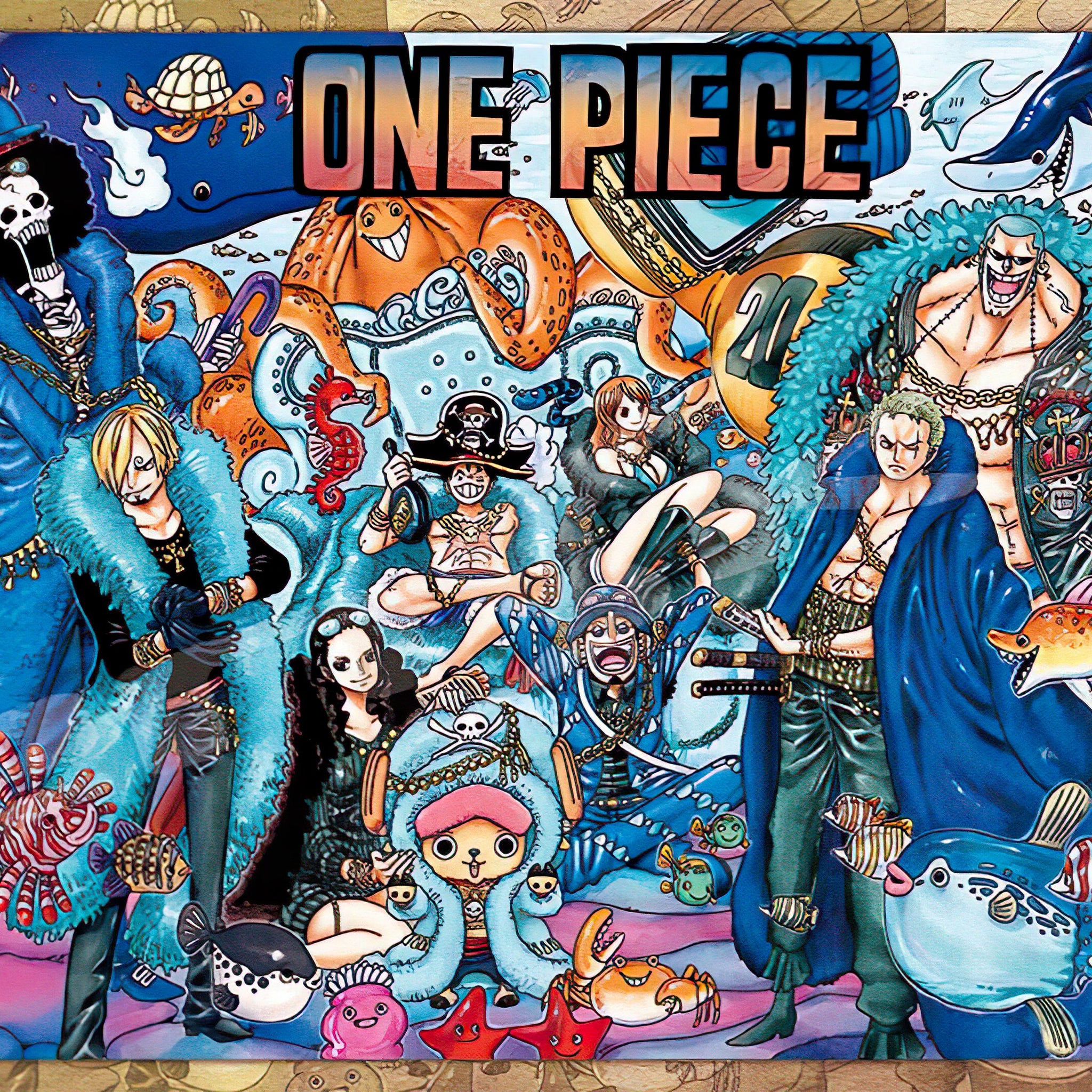 Ensky â€¢ One Piece â€¢ 20th Anniversaryã€€2000 PCSã€€Jigsaw Puzzle