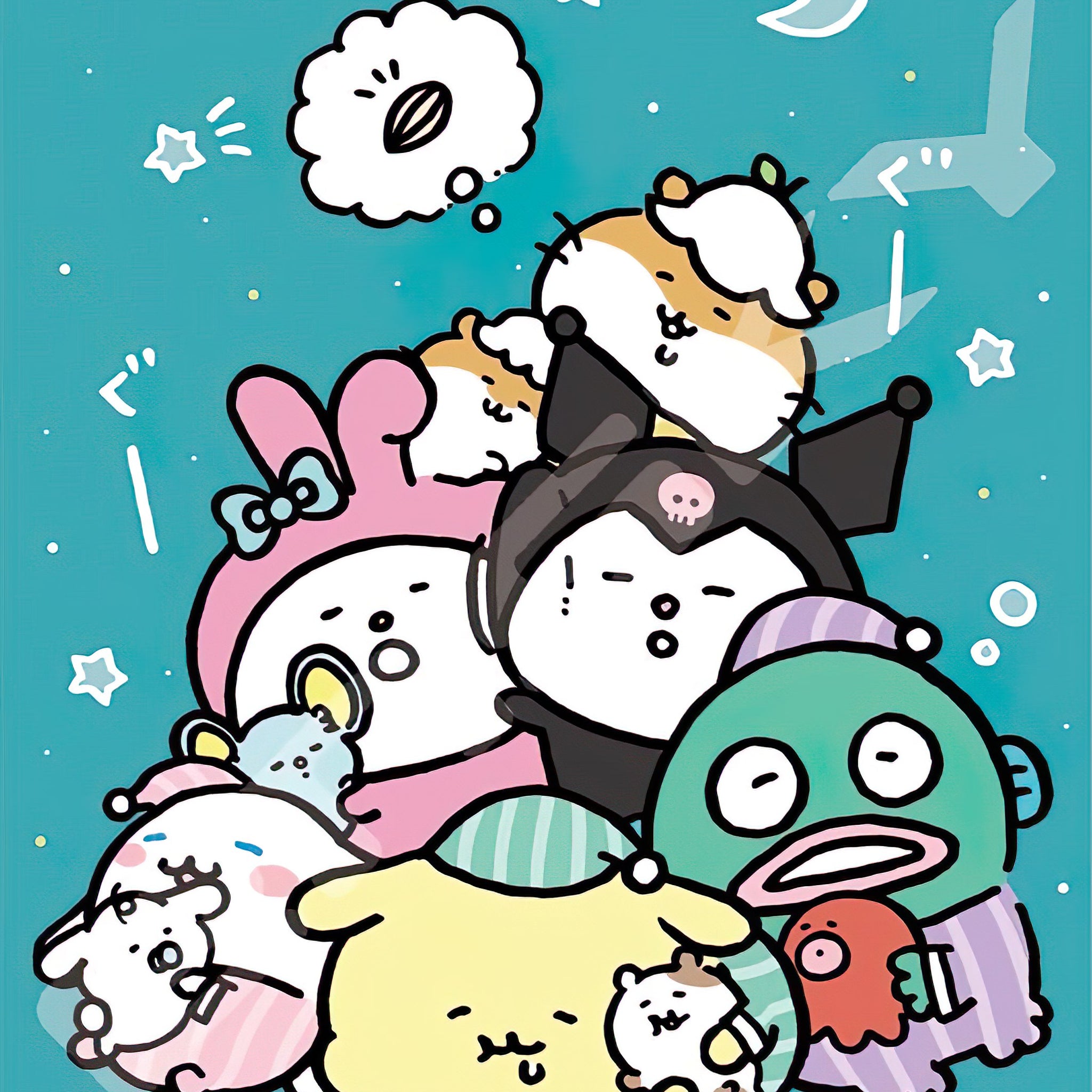 Ensky â€¢ Nagano x Sanrio Characters / Sleepyã€€208 PCSã€€Jigsaw Puzzle