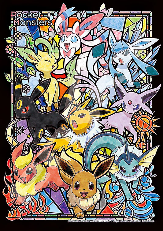 Ensky â€¢ Pokemon â€¢ Eevee Evolutionsã€€208 PCSã€€Crystal Jigsaw Puzzle